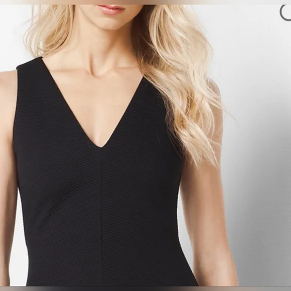 Micheal Kors Black Sleeveless Dress - Picture 3 of 6